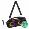 Media-Tech Głośnik POWER AUDIO PRO MT3184 Karaoke/Bluetooth 5.3/TWS/MP3/MicroSD/USB/Jack 6.3/AUX/Equalizer/USB-C/IPX5/RGB/16h/RM